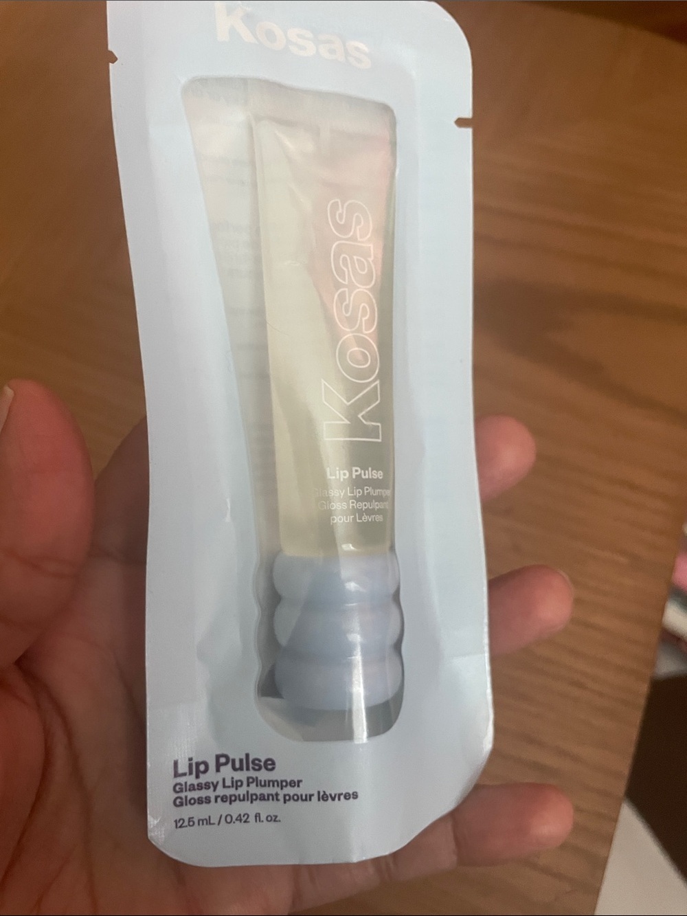Kosas Lip Pulse Glassy Lip Plumper - Clear